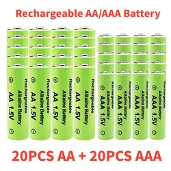 1.5V AA + AAA NI-MH Rechargeable AA Battery AAA Alkaline 2100-3000mAh For Torch Toys Clock MP3 Player Replace Ni-Mh Battery