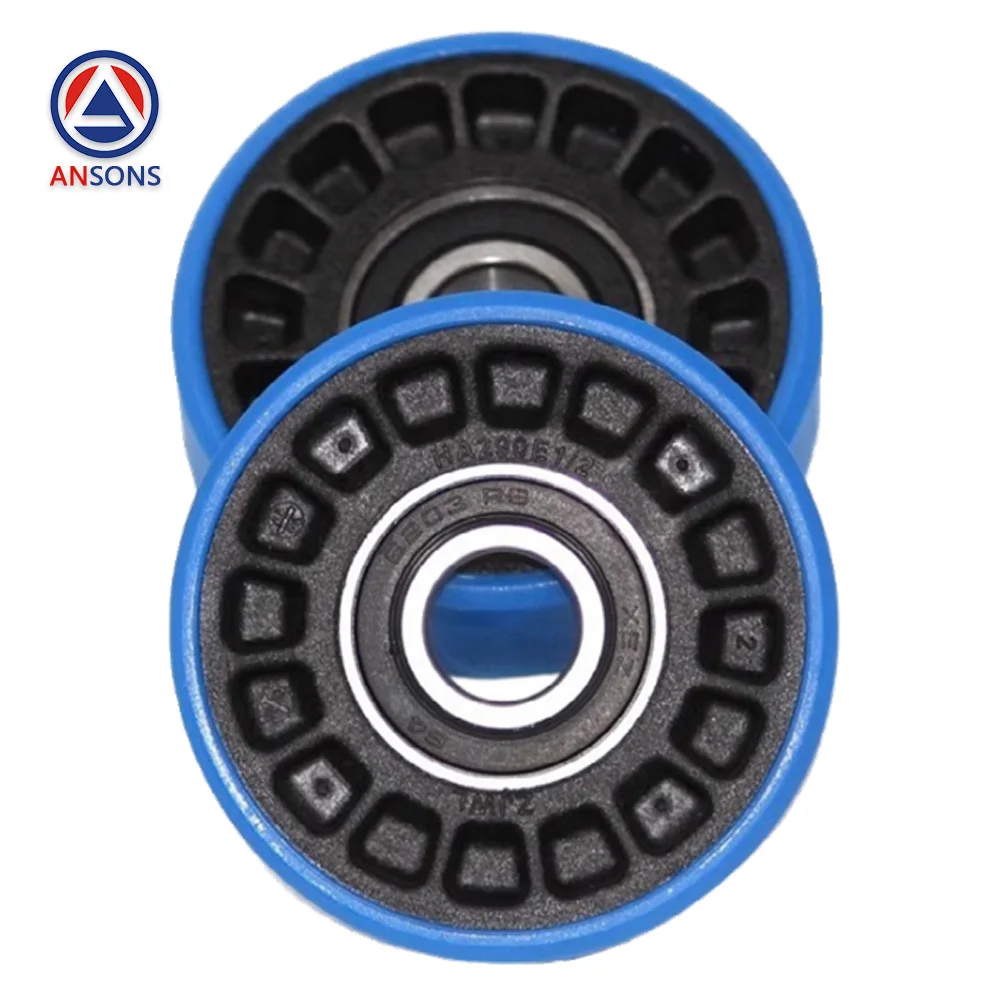 HA290E1 HA290E2 XAA290CY2 GAA290CF2 76*22*6203RSmm OTIS السلالم المتحركة خطوة الأسطوانة الإطار Ansons قطع غيار السلالم المتحركة