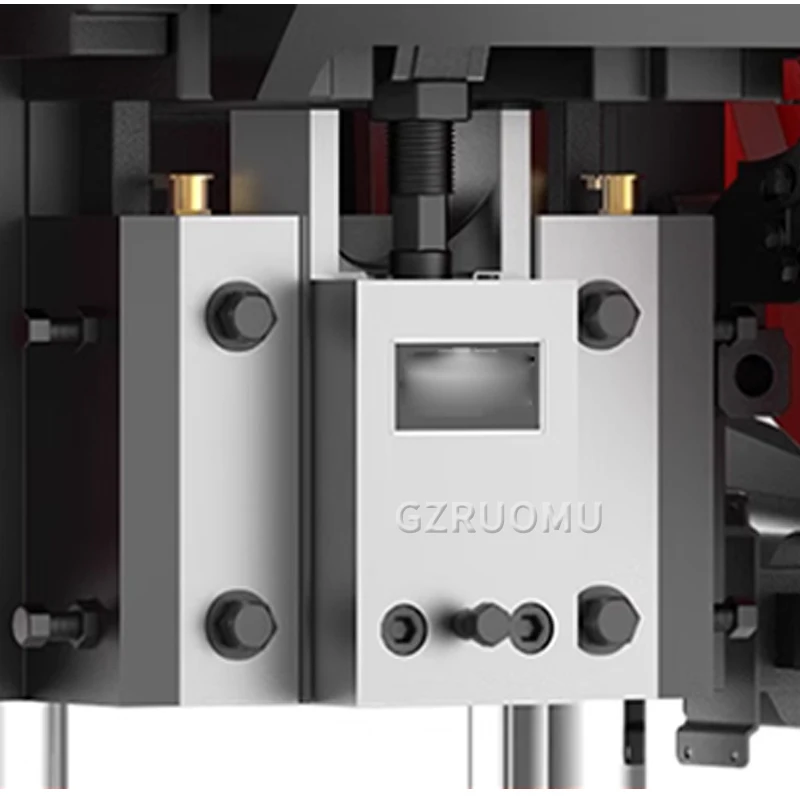 1T Precision Industrial Desktop Electric Punch Double Column Press Machine Small Desktop Riveting Machine