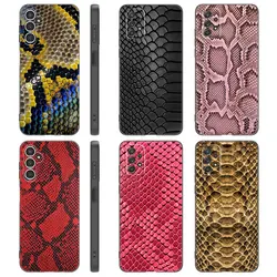 Python Snake Pattern Case For Samsung A13 A22 A24 A32 4G A14 A23 A25 A34 A52S A53 A54 A73 5G A11 A12 A31 A33 A50 A51 A70 A71 A72