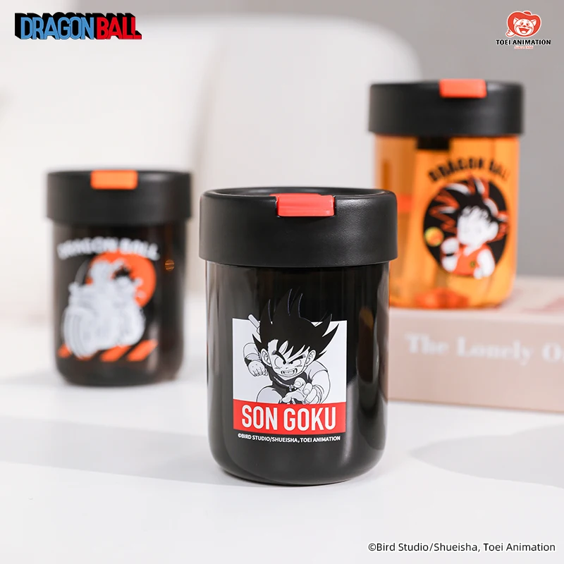 

Dragon Ball peripheral accessories shake cup Wukong Bulma accompanying straw cup animation peripheral water cup gift
