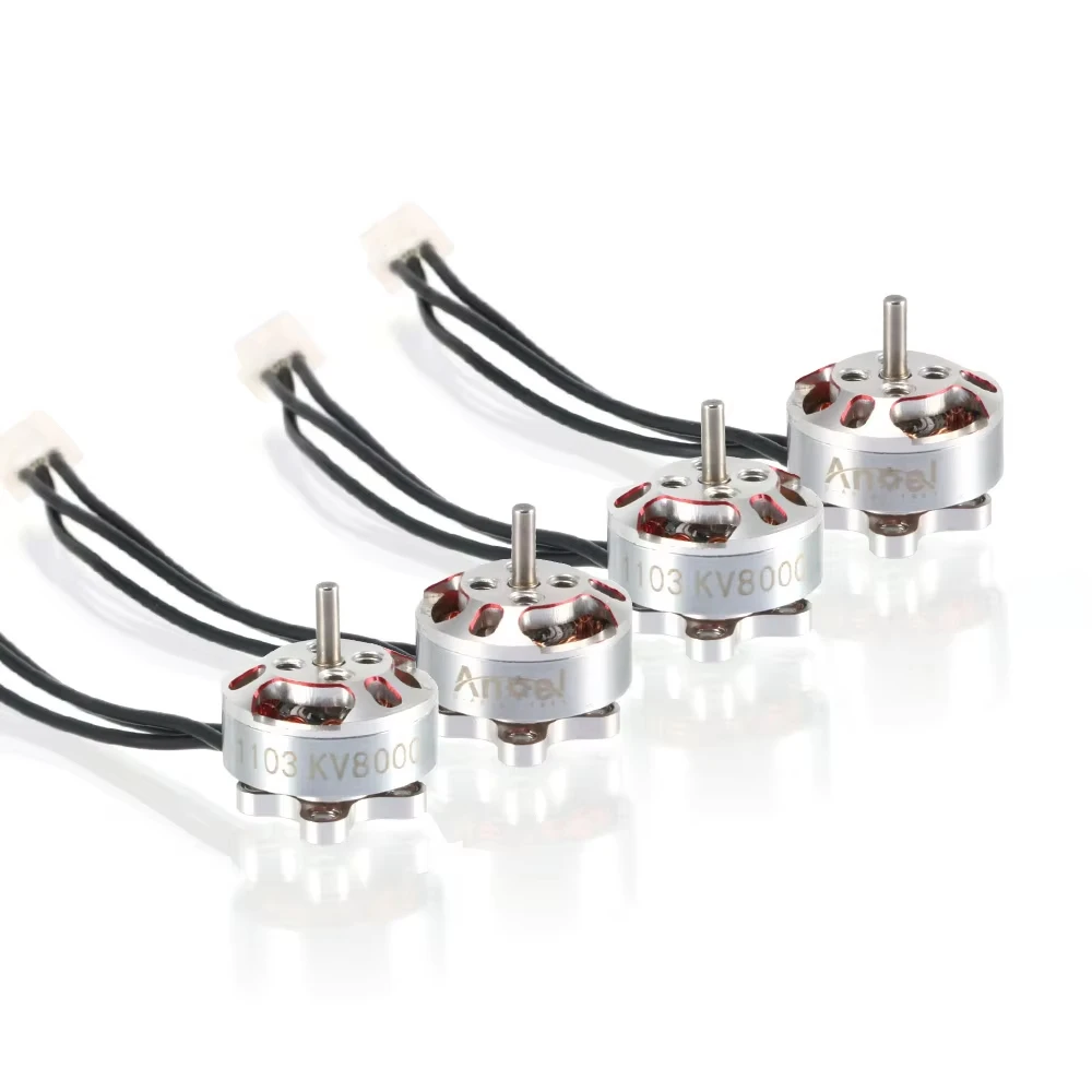 4pcs UAngel 1103‑8000KV 3S Split Type Brushless Motor 1.5‑2 Inch Toothpick Tiny Whoop FPV Micro Drone Quadcopter Parts
