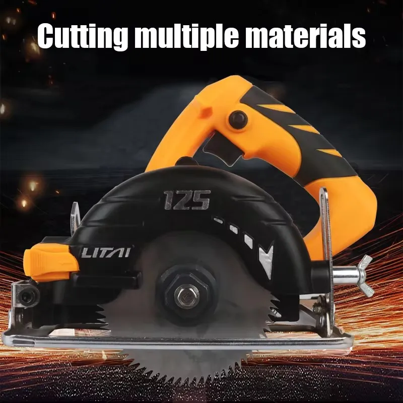 Electric Circular Saw High Power Board Cutting Multifunctional Cutting Machine Household Marble Machine Wood Stone Tile
