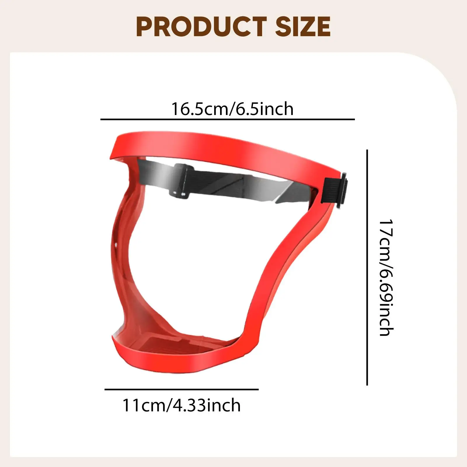 درع الوجه للطحن والقطع لتشذيب الحدائق الصناعية في الهواء الطلق #6