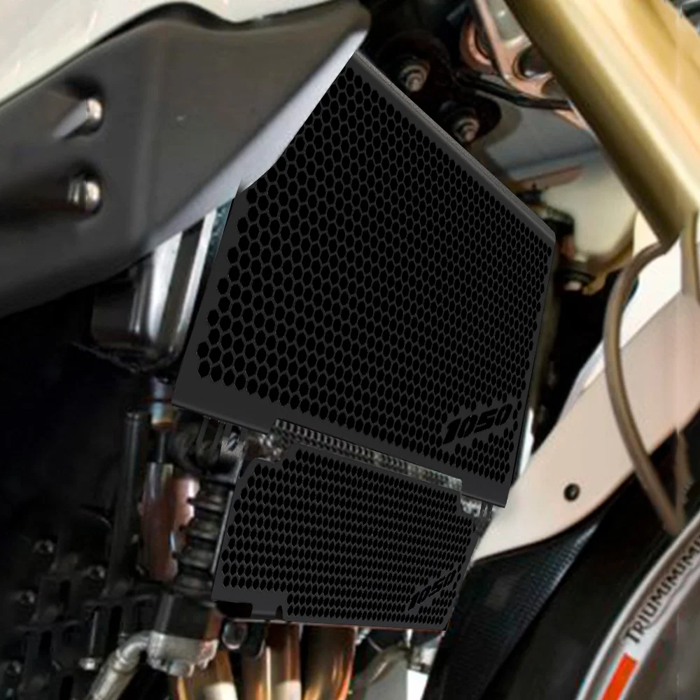 

For Speed Triple 1050 2005-2006-2007-2008-2009-2010 Motorcycle Radiator Grille Guard Cover Engine Cooler Protection Accessories