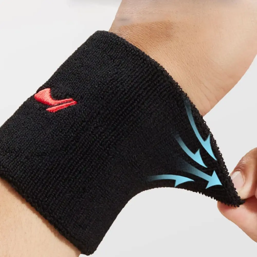 

Утолщенный браслет для бадминтона, волейбольная повязка на запястье, спортивные браслеты, баскетбольная хлопковая защита запястья, спортивные аксессуары
