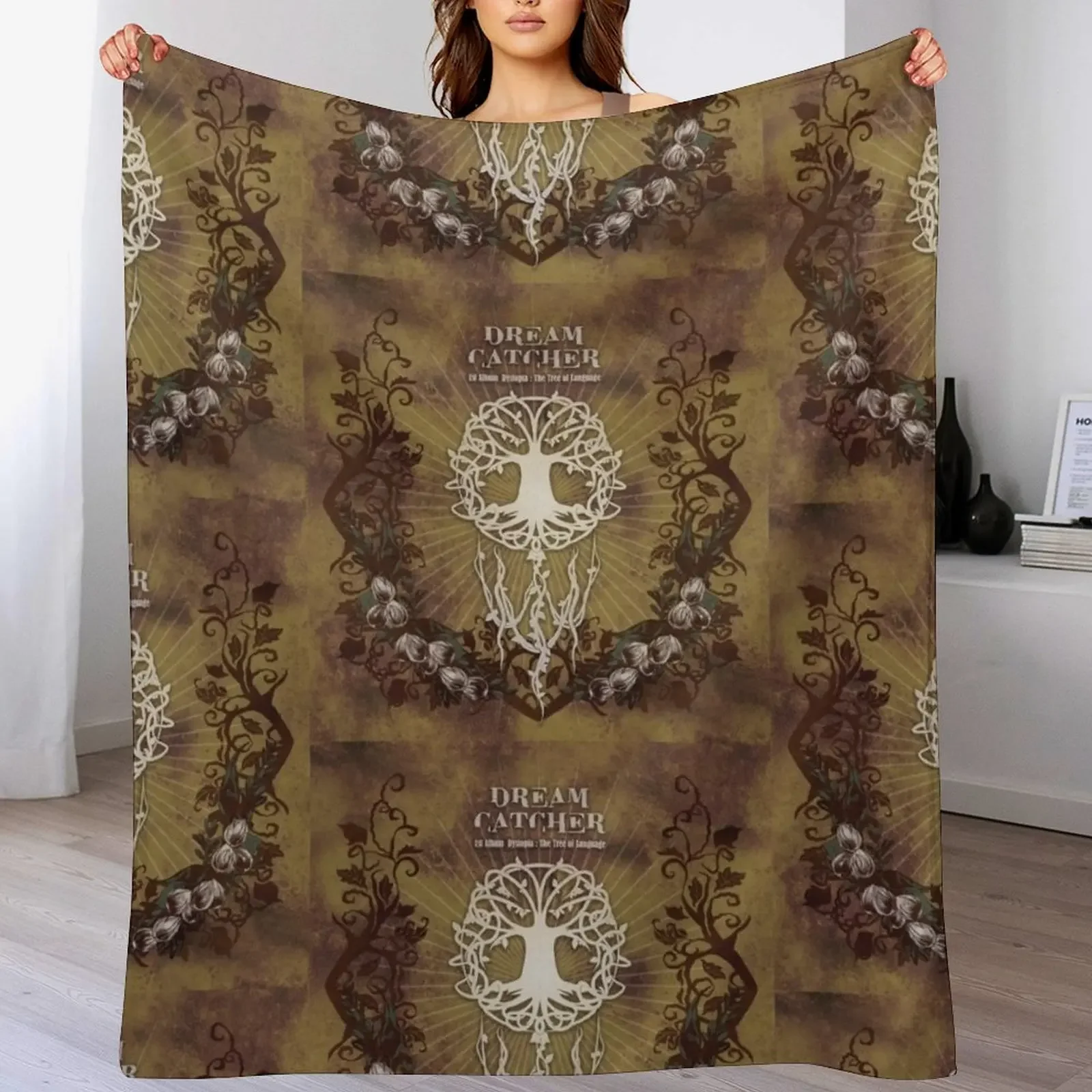 DREAMCATCHER album Dystopia: Lose Myself Throw Blanket Stylish Decor Blanket Gift for Friends Roommate