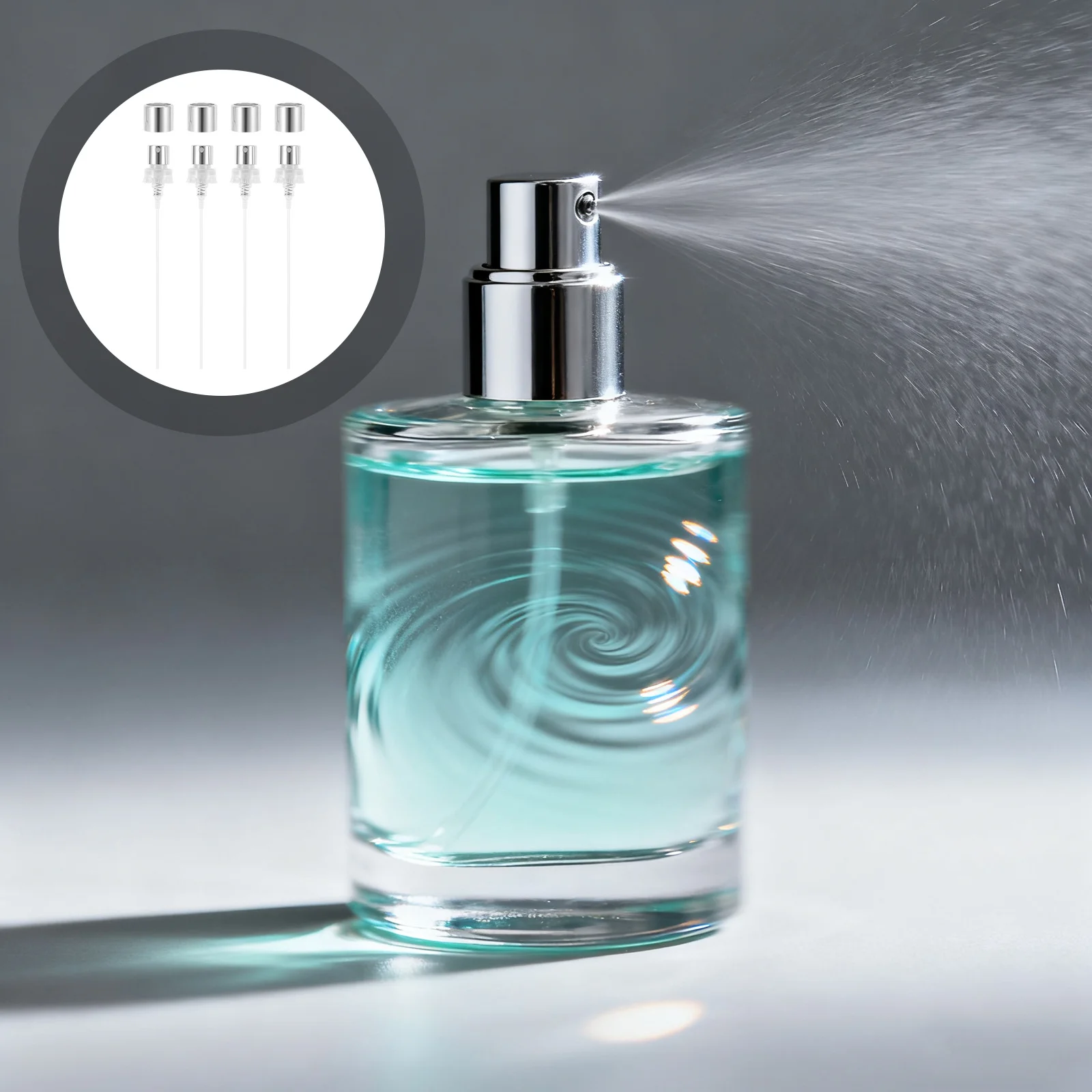 

10pcs Perfume Bottle Spray Pump Fine Mist Nozzle For Travel Diy Sample Bottles Universal Replacement Mister Nozzles