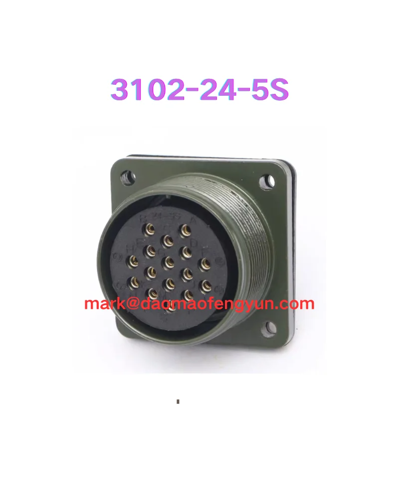 3102-24-5S New waterproof aviation plug socket 16-core 3102-24-5S
