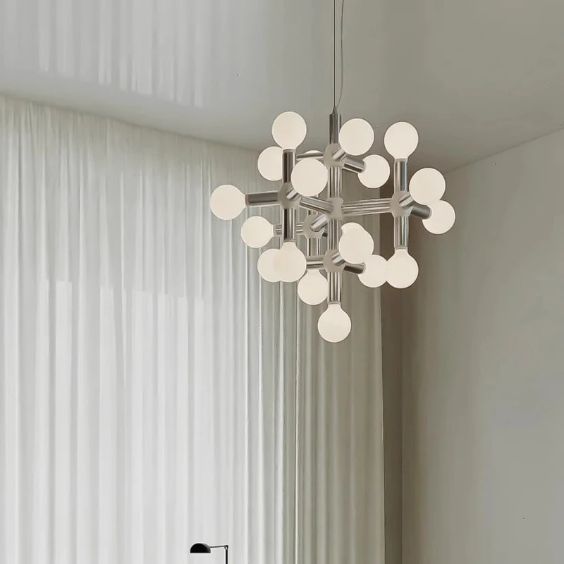 

Modern Simple Atmospheric Ceiling Chandeliers LED Lights Living Room Kitchen Homestay Cafe Shop Pendant Lamps Indoor Luminaires