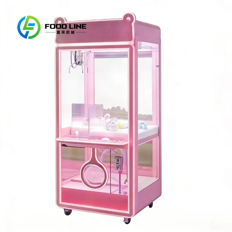 Customize Commercial Wholesale Vending Machine  Arcade Claw Machine Plush Toy Crane Grabber for Gift Shop