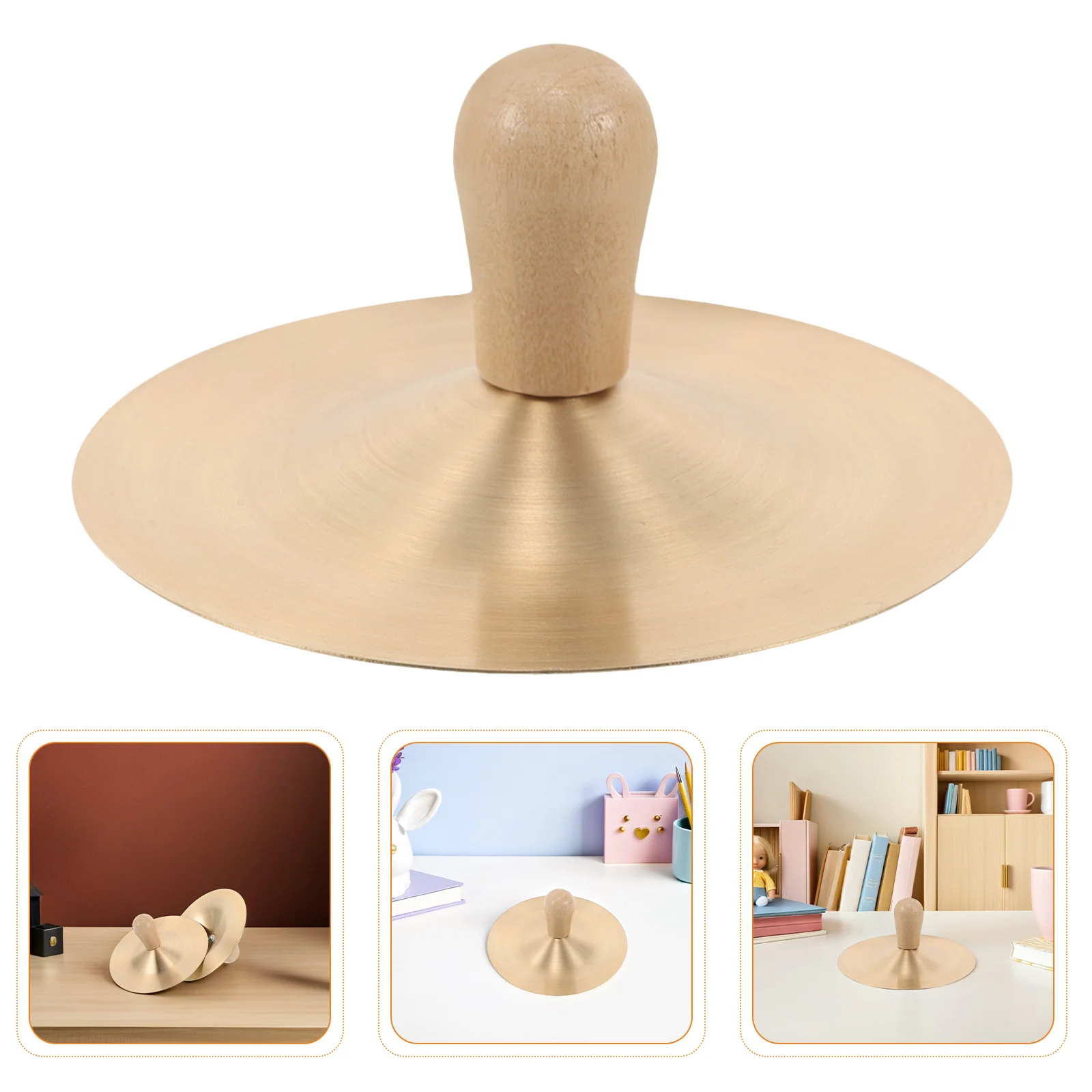 

1Pair Small Cymbals Mini Size for Kids Finger Percussion Instrument Dancing Props Mini Cymbal Finger Cymbals