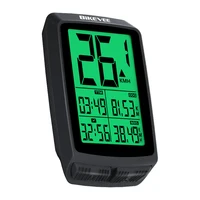 Ordenador inalámbrico para bicicleta, odómetro de velocidad en tiempo Real, velocímetro, cronómetro, pista, batería de Larga modo de reposo, retroiluminación LCD automática