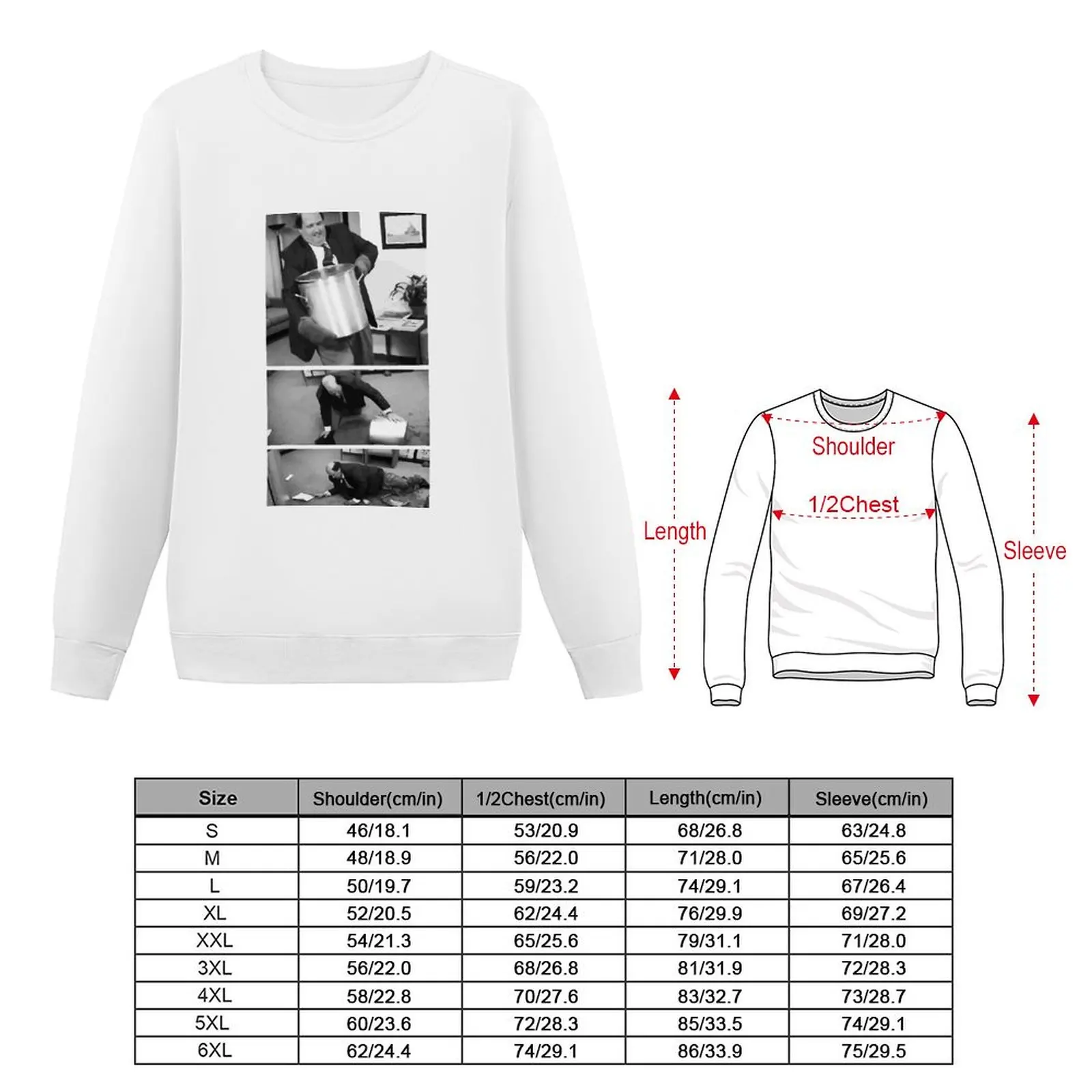 Kevin's Chili B&W Sequence Sweatshirt aesthetic clothing sweatshirt male