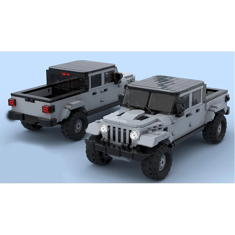 

455 pieces of car model MOC battle truck creative educational children's building blocks gift