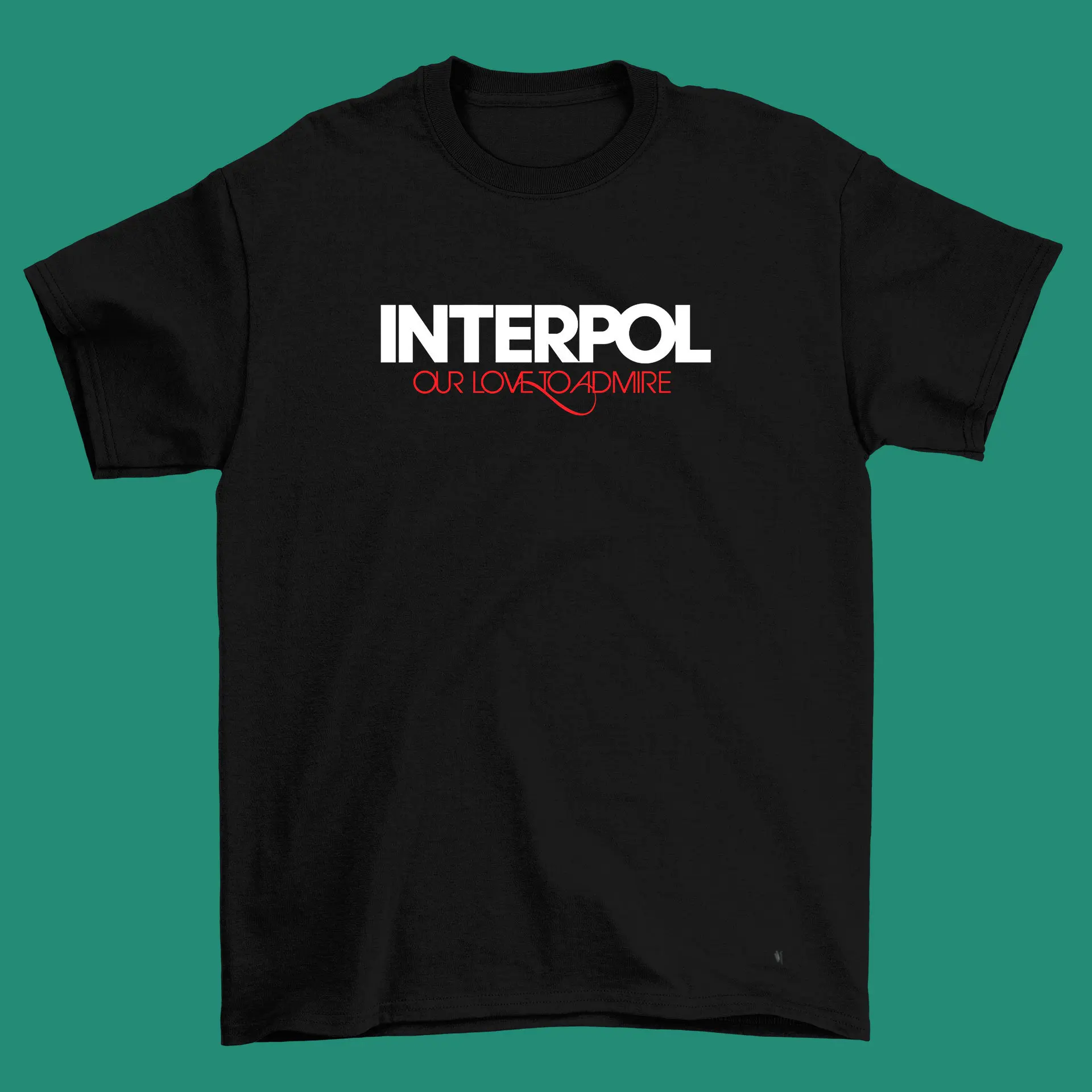 Interpol Band Our Love to Admire Men's Womens Top Tee Clothing Tshirt Size S- 5XL Unisex Best Gift Anniversary