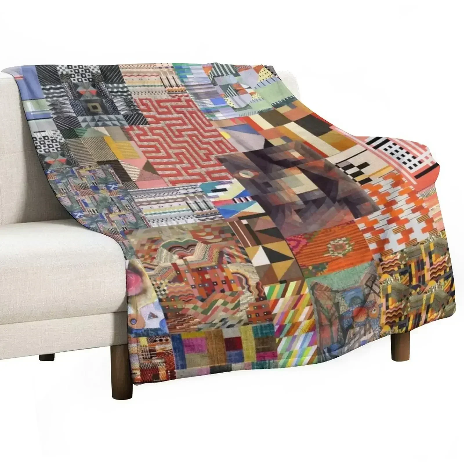 

Bauhaus Art Throw Blanket Foldable Soft Warm Blanket for Outdoor Use