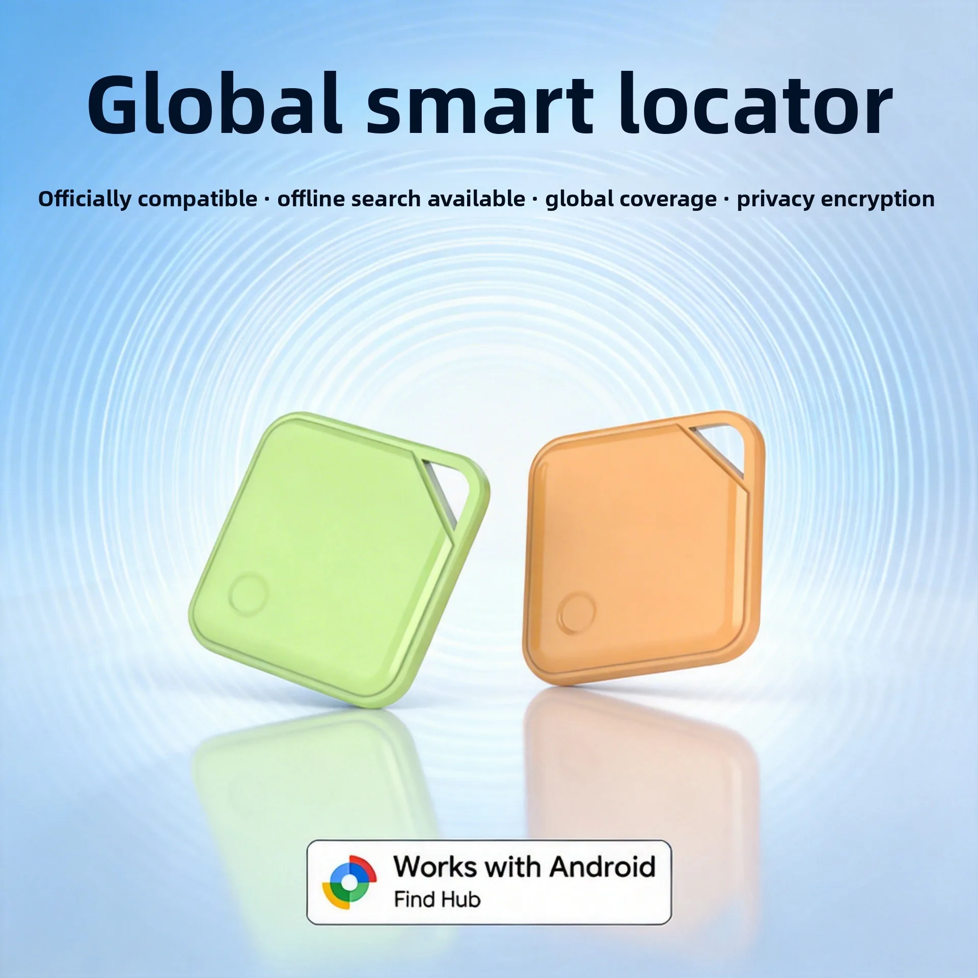

Умный GPS-трекер CD Smart Tag, совместимый с Android, Google Find Hub, устройствами для поиска ключей, локаторами для домашних животных, AirTag для телефонов Xiaomi, Samsung, Vivo.