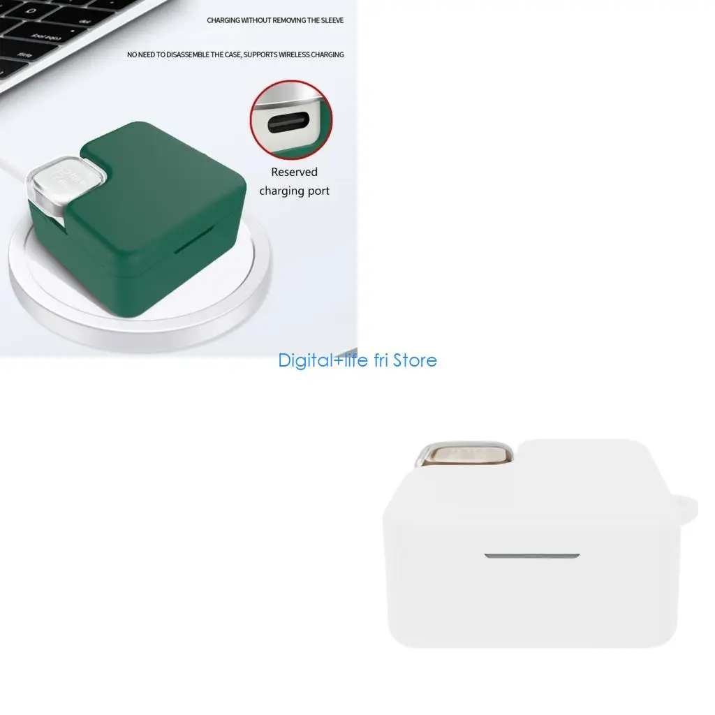 

Чехол E06D, силиконовый защитный чехол для наушников MeloBuds, зарядное устройство, защитный чехол для наушников