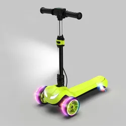 Children's Electric Scooter Three-wheel Electric Scooter Lithium Battery Electric Assisted Scooter Rechargeable Skateboard 성인스쿠터