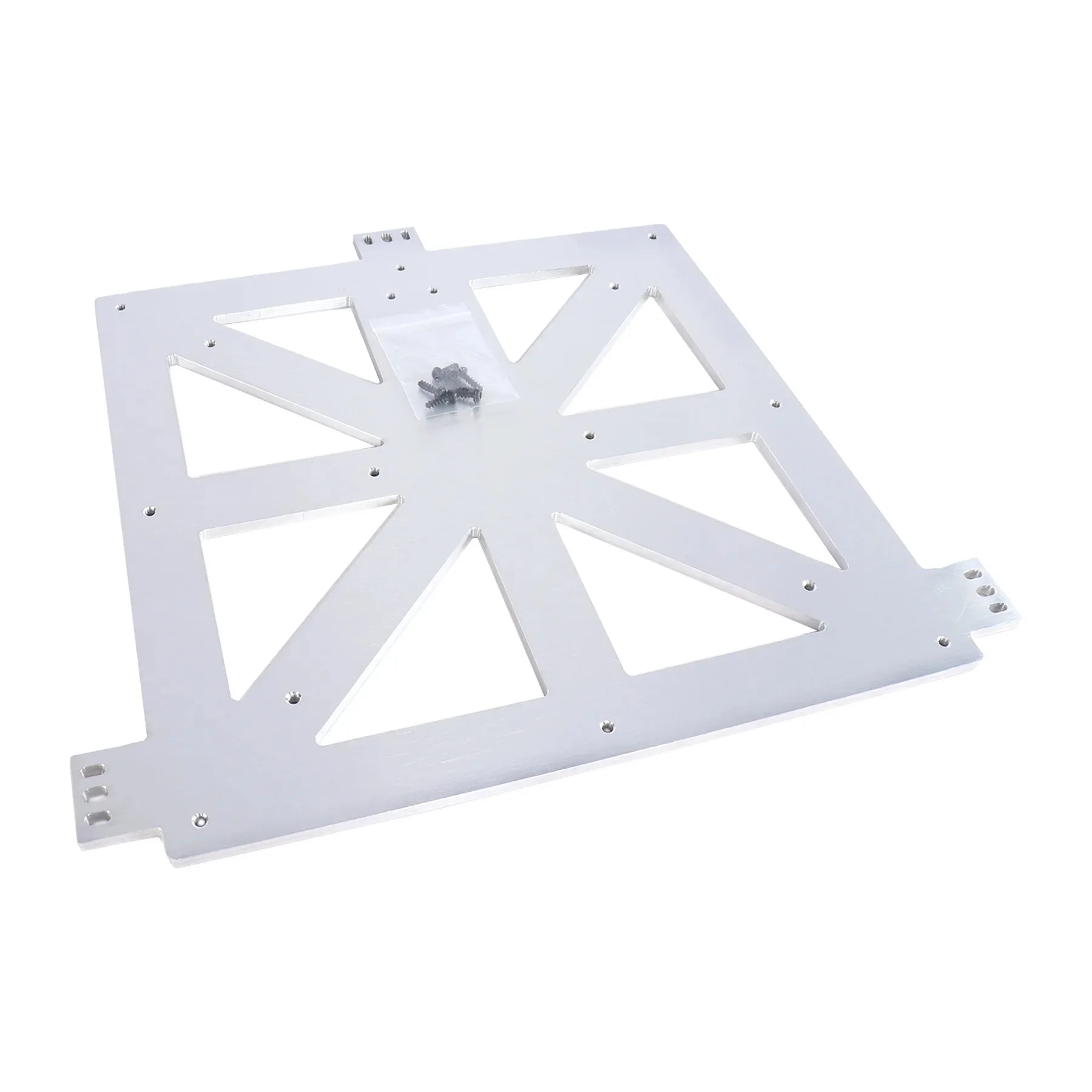 

5mm Aluminum Alloy CNC Bed Carriage for Anycubic Kobra S1/S1C 3D Printer - Precision Upgrade Replacement Part Bed Carrie