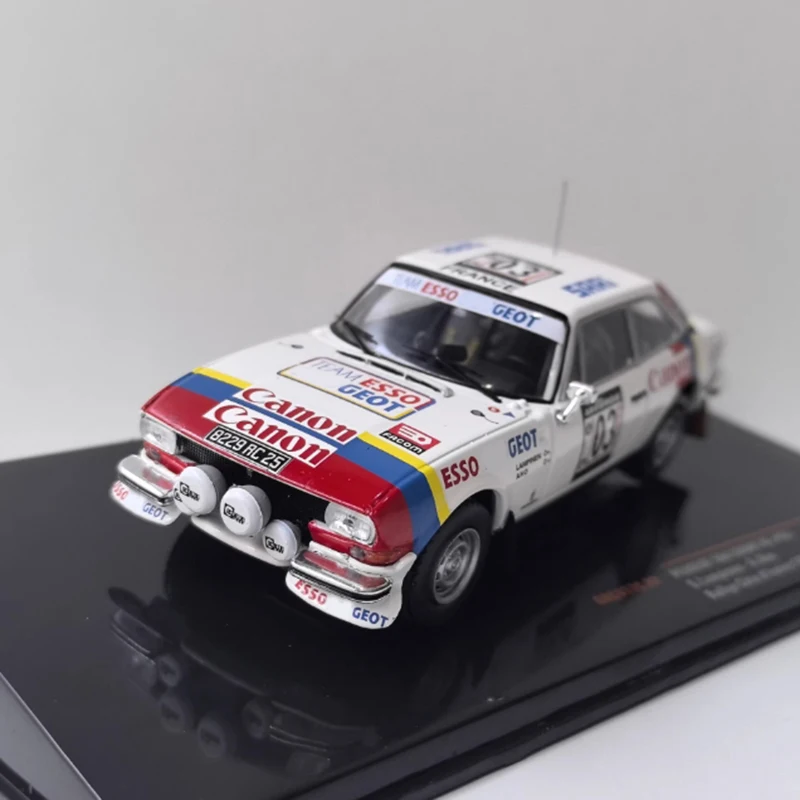 

IXO 1/43 Scale 504 V6 #3 1978 Alloy Simulation Car Model Static Collection Decorated Holiday Gifts Toys Classic Souvenir Gift