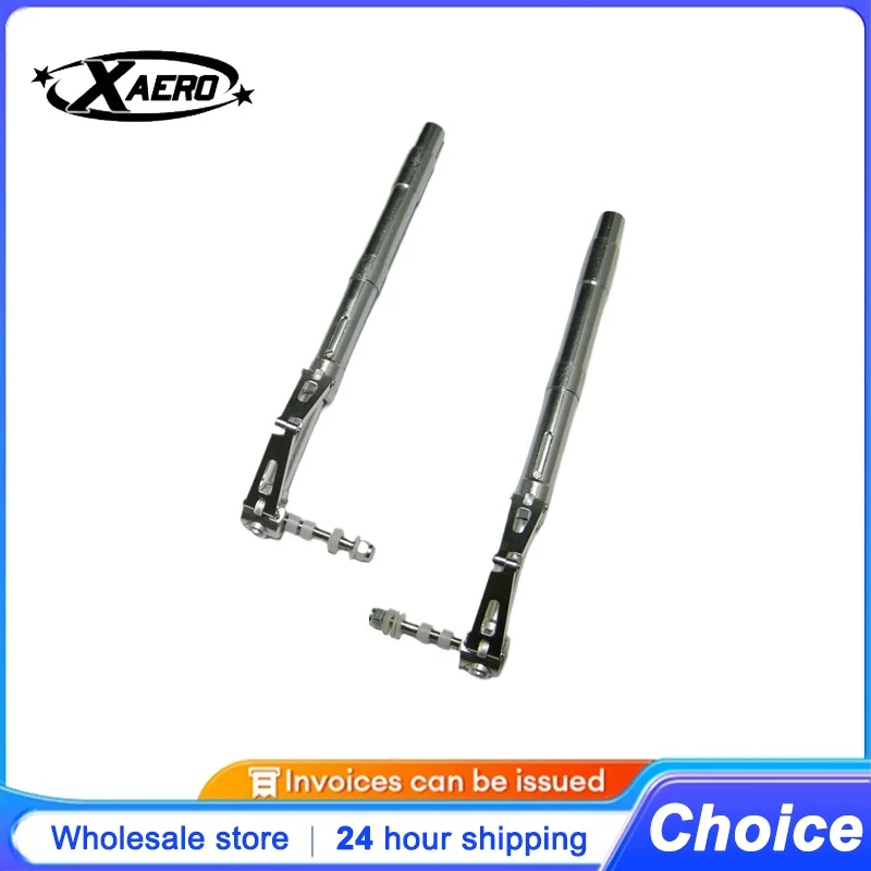 Xaero 160mm Metal Shock Absorbing Landing Gear, Aluminum Alloy Damping Strut for RC Airplane Warbird Glider Model Aircraft Parts