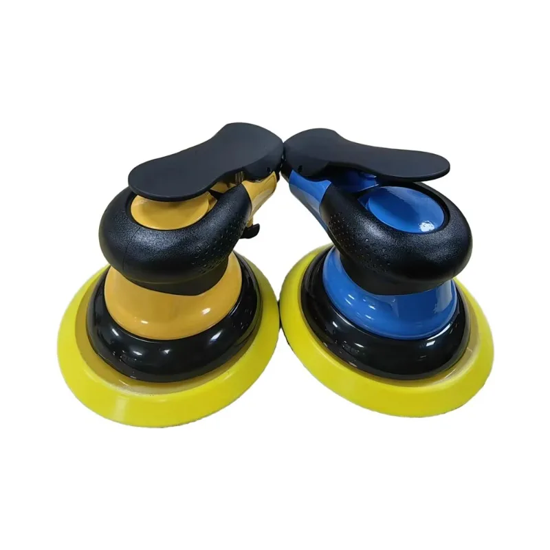 Central-Vacuum Industrial Pneumatic Sander 5mm Composite Air Random Orbital Sander