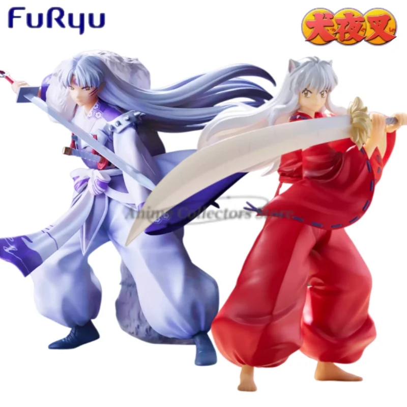 

Новинка в наличии, оригинальная фигурка FURYU Trio-Try-iT Inuyasha Sesshoumaru, аниме-фигурка, Коллекционная модель, украшения, коллекция игрушек