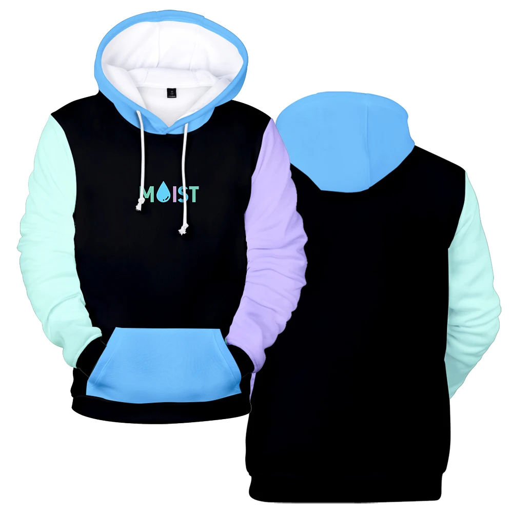 Hoodie unissex de manga comprida estilo casual, moletom feminino e masculino, roupas 3D para jovens Youtuber, Cr1TiKaL, Merch Penguinz0