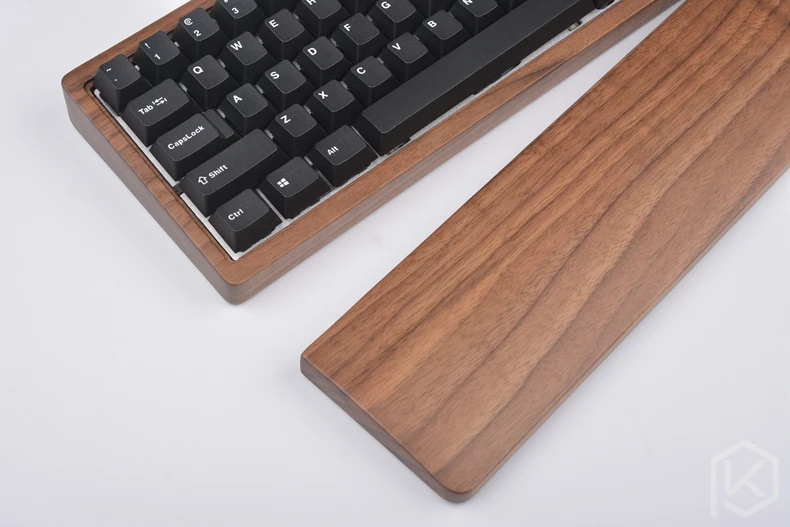 wooden case wood case walnut rosewood zebra wood with wood wrist high quality free shipping for gh60 xd64 poker 2 60%