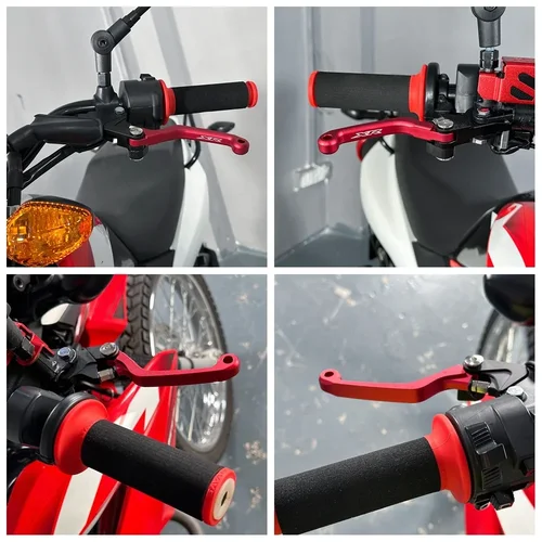 Imagen 2 del producto Para HONDA XR150L XR 150L 2023-2024 accesorios de motocicleta palancas de embrague de freno pivotante Dirt Pit Bike CNC barra de mango de aleación de aluminio