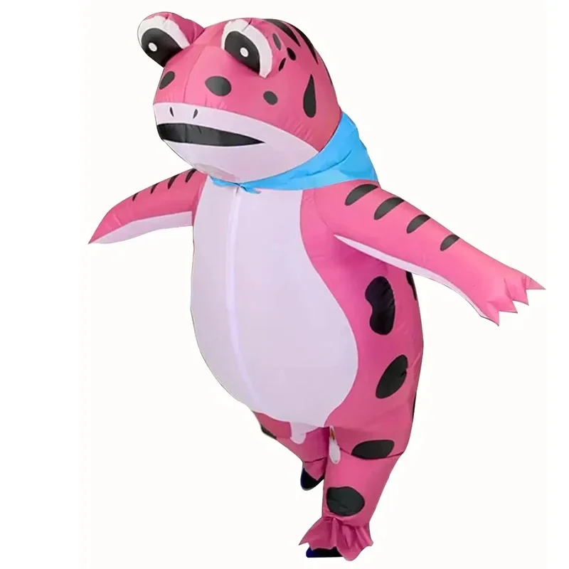 مجردة الكرتون نفخ الضفدع كروسدرسر زي عطلة أداء حفلة زي للجنسين نفخ الضفدع كروسدرسر مجموعة