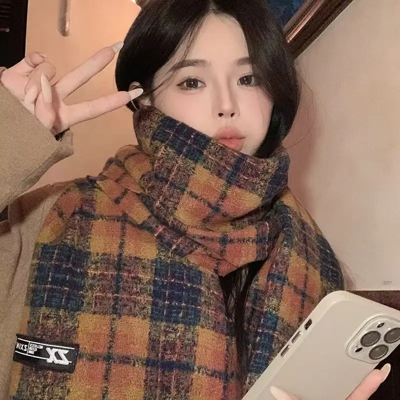 خصم الشتاء وشاح محبوك 2025 النساء الرجال الدافئة سميكة الباردة مقاومة وشاح مثالية هدية الكريسماس لعطلة أحبها #3