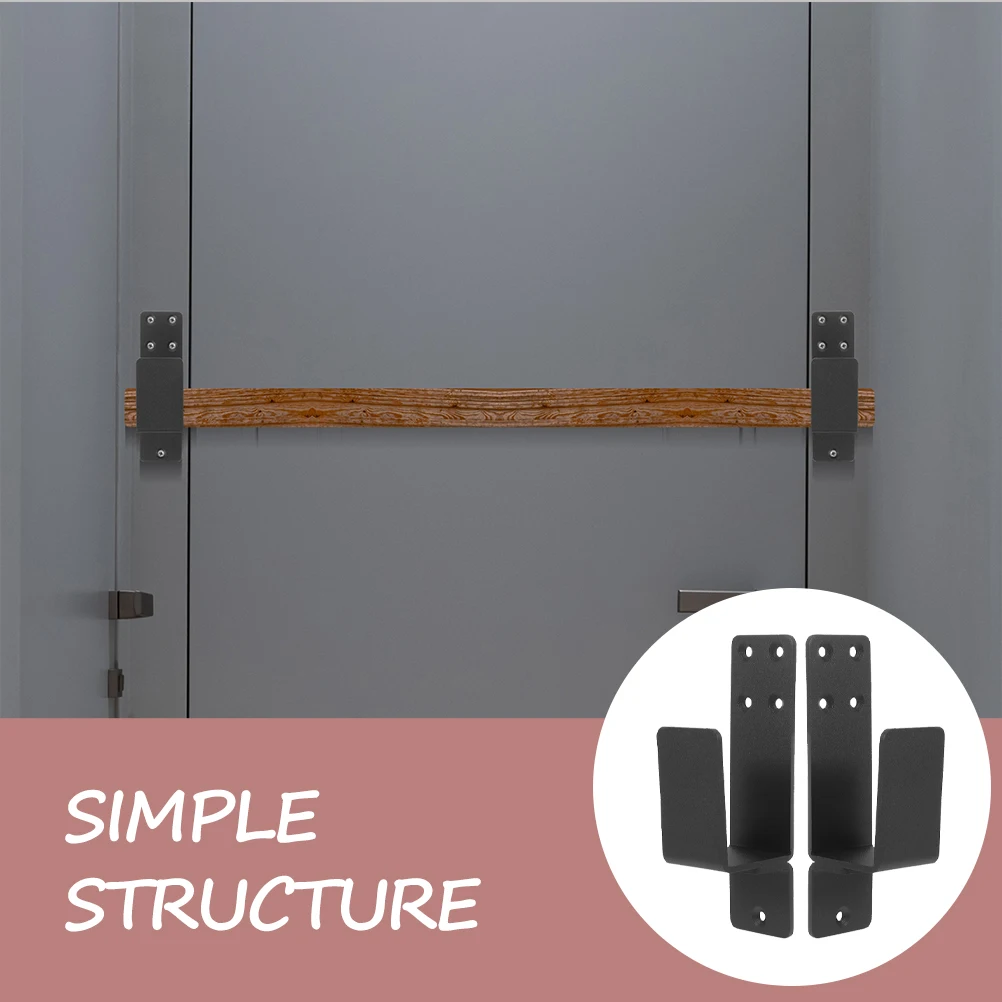 

1Set Multi Functional Door Bar Bracket U Shaped Heavy Duty for Enhanced Door Security and Stability U Shaped Bracket