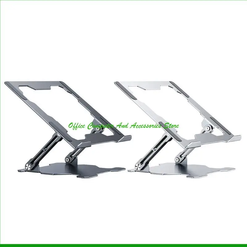 

U55C Aluminum Laptop Stand Ergonomic Adjustable Notebook Stand Riser Holder Computer Stand Fit for Laptops Smaller than 17"