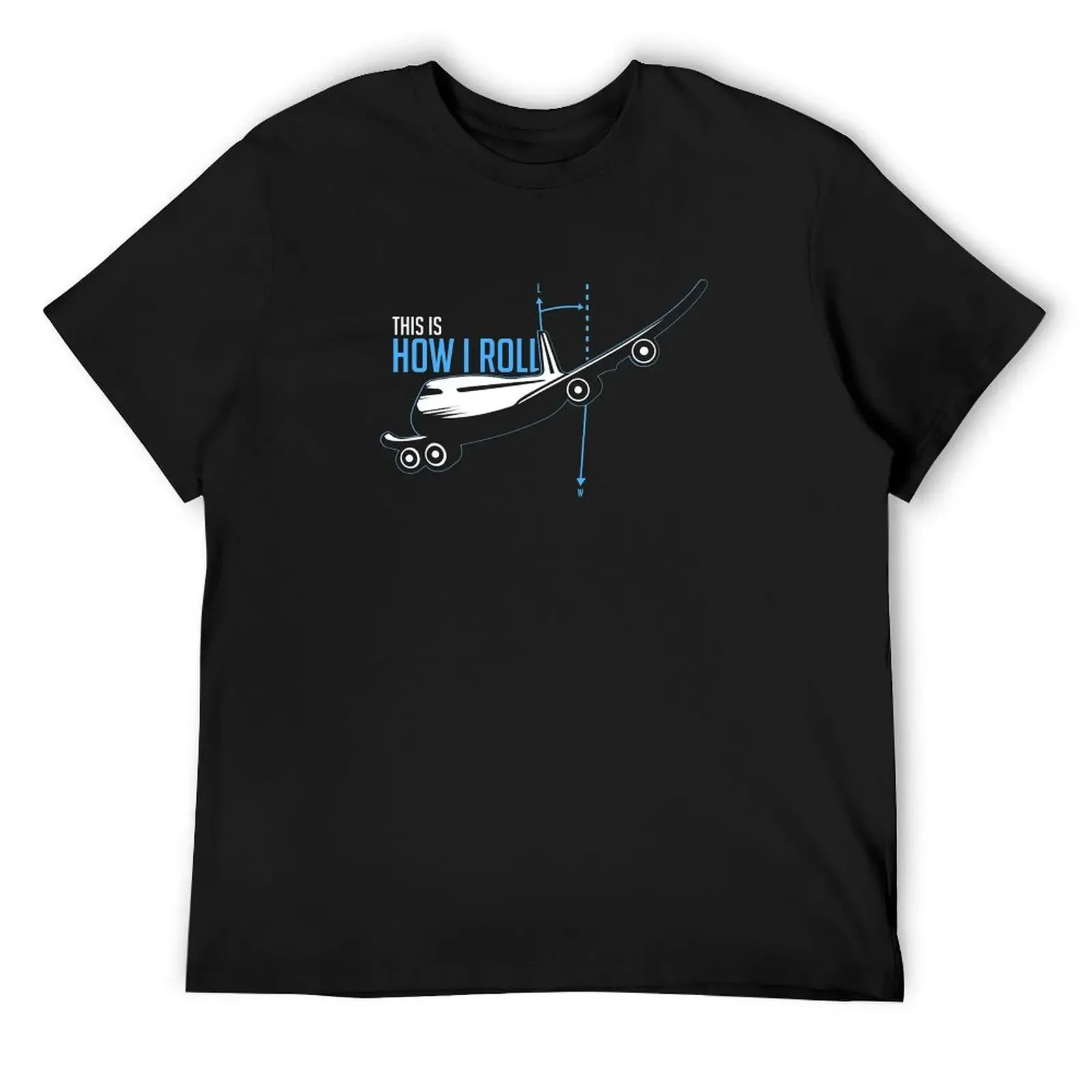 

This Is How I Roll | Pilot Flying Plane T-Shirt topping football t shirt luxury clothes men