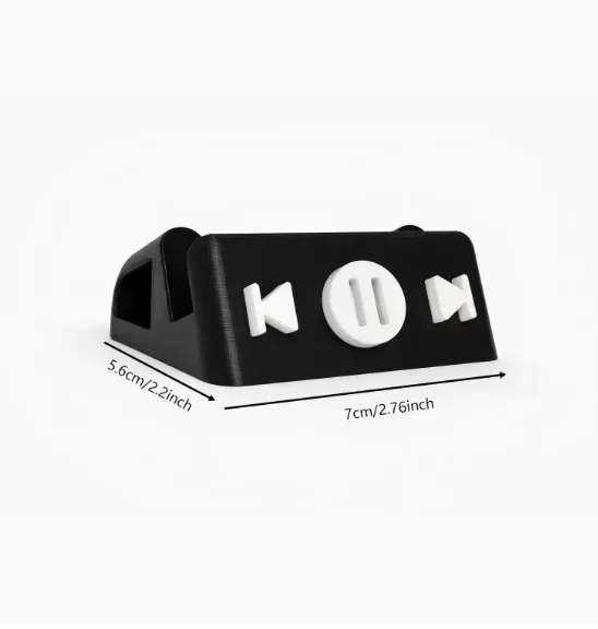 Desktop Disc Storage Stand 3D Printed Fashion Ornament Record Collection Organizer Rack Display For Vinyl Album CD Holder