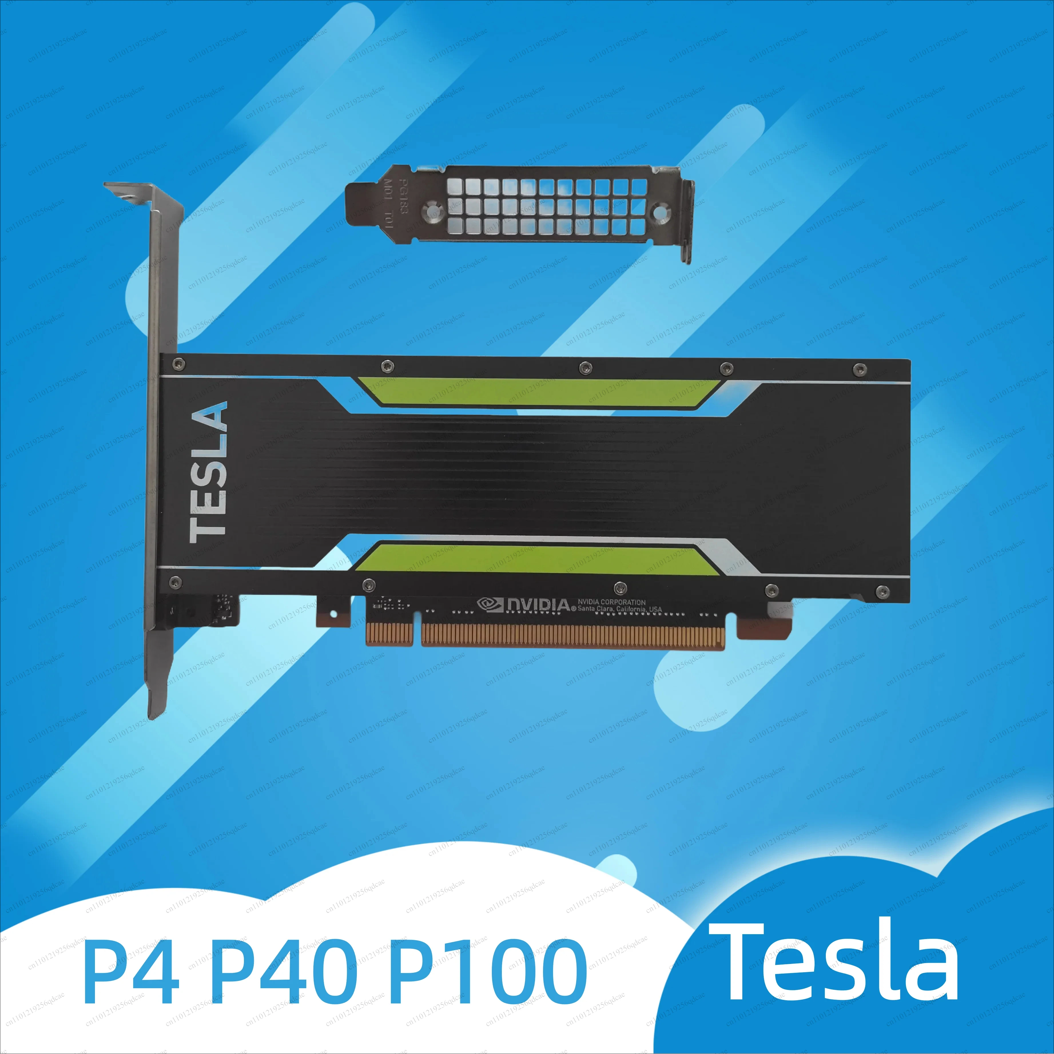 P4 8GB P40 24GB P100 16GB graphics GDDR5 Supermicro PCI-E GPU Card