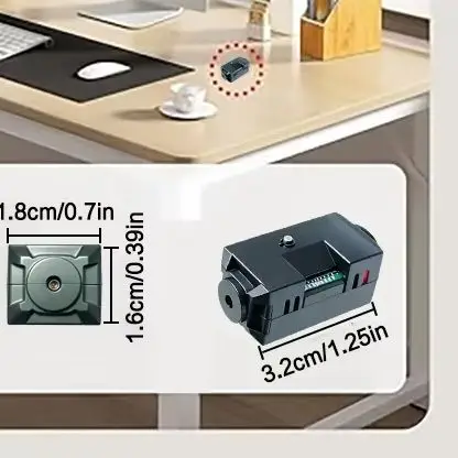 Lenovo Mini 1080P Wireless Surveillance Camera Night Vision Lightweight Clear Portable Motion Detection Premium Quality Camera