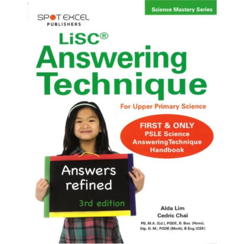 

Техника Answering LiSC для верхней начальной науки Планирование и разработка учебника Alda Lim 9789811415258 Книга
