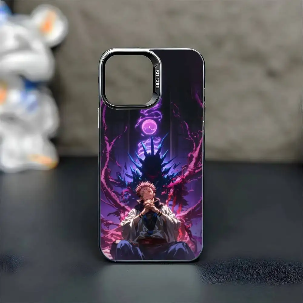 Capa de telefone Douma-DemonS-Slayer para iPhone17,16,15,14,13,12,11 Plus,Pro Max Capa preta fosca à prova de choque