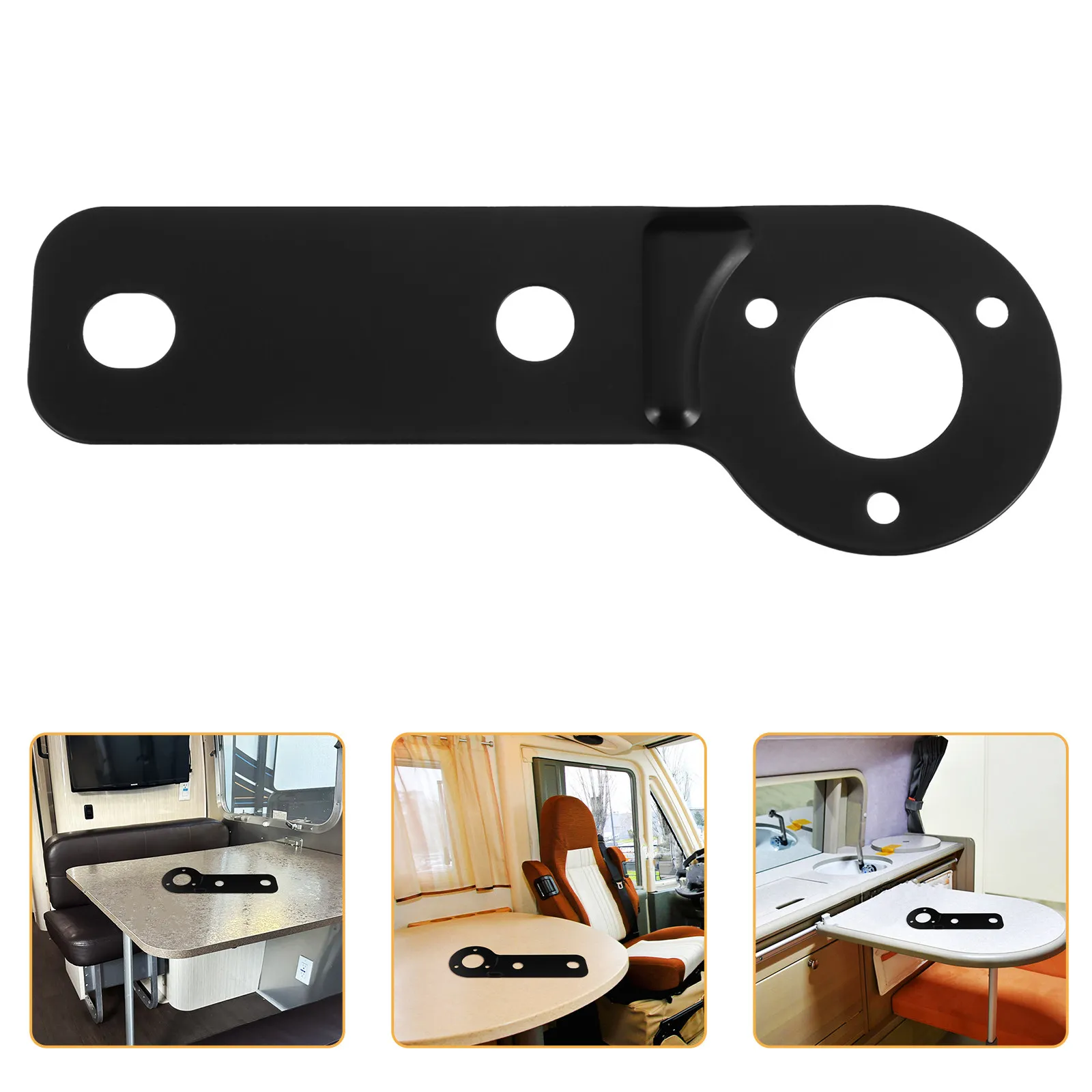 

Trailer Wiring Connector Mounting Bracket 13-Way and 7-Way Rv Vehicle End Plug Mount Sturdy Iron Bracket for Easy Towing