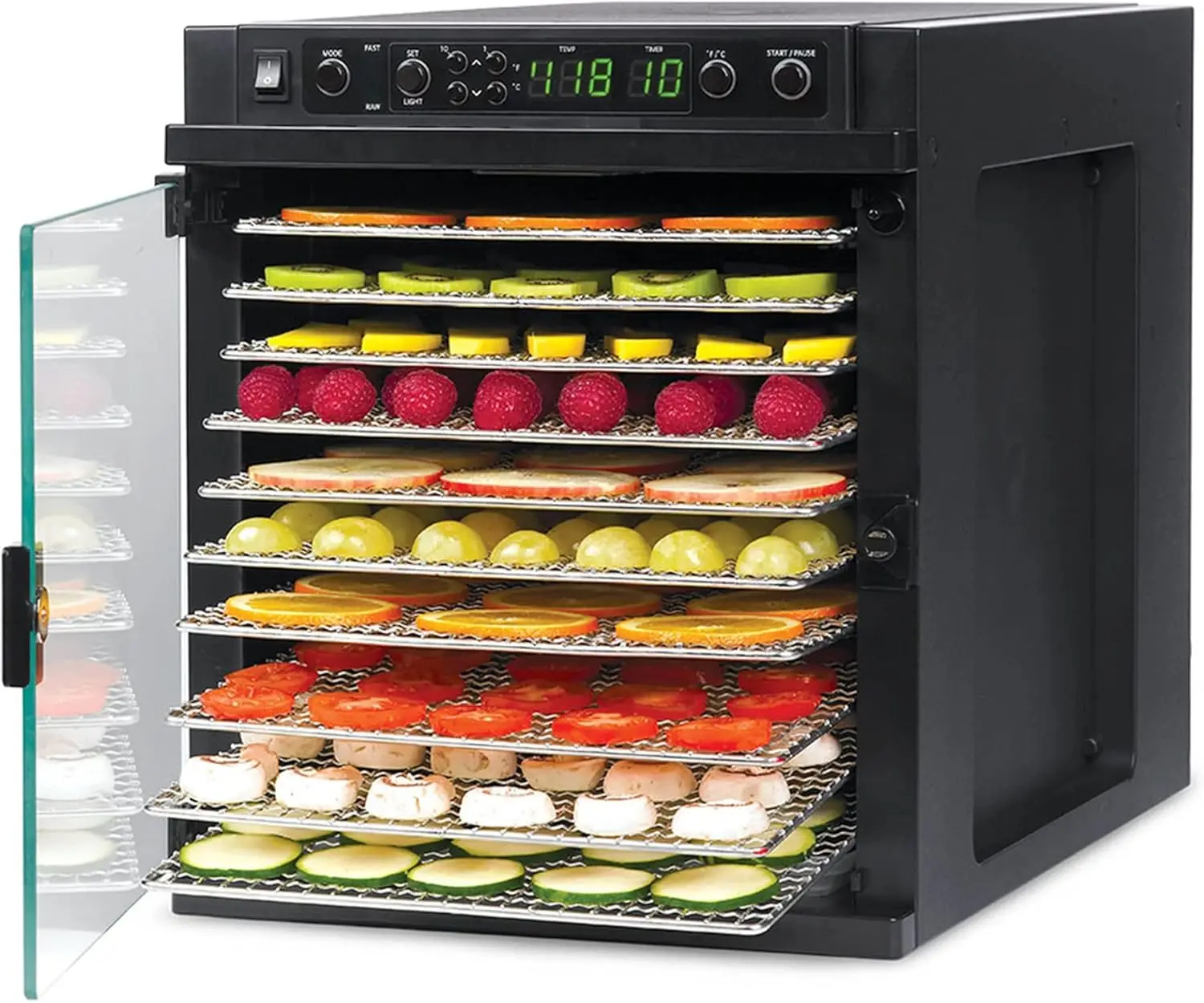 Sedona Express SDE-S6780-B Digital Food Dehydrator,Black