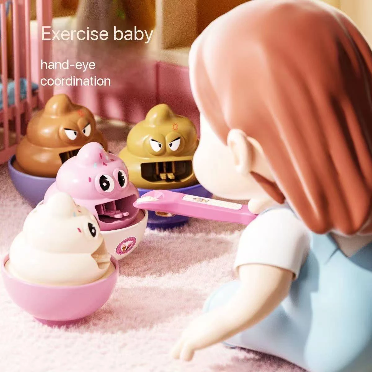 新しい食品給餌プディング給餌おもちゃリトルベア弁当食品盛り合わせロールプレイ早期教育ごっこ遊びハウスおもちゃ子供