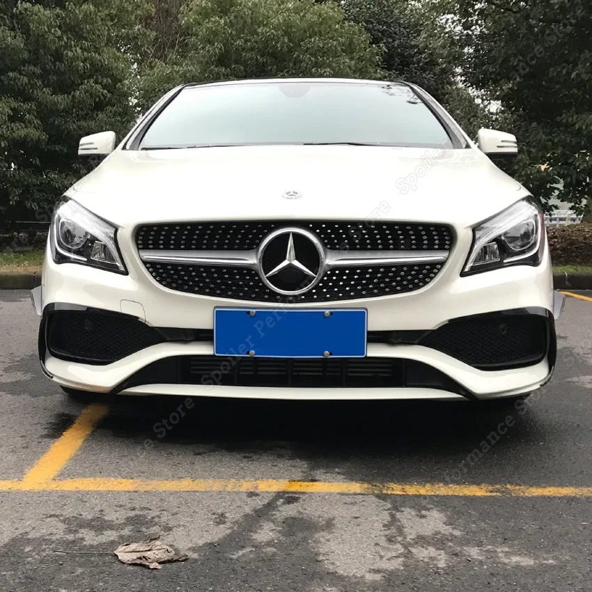 For Mercedes Benz CLA Class W117 C117 CLA200 220 250 260 CLA45 AMG 2016-2019 Front Bumper Air Vent Outlet Cover Trim Sticker New