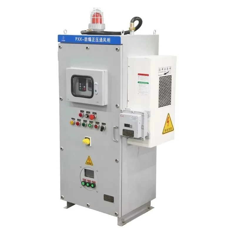 

IP65 Waterproof Customizable 220V 380V Aluminum Alloy Positive Pressure Explosion-Proof Distribution Cabinet