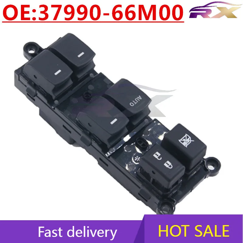 

OEM: 7990-66M00 Автомобильные аксессуары, переключатель управления стеклоподъемником с левым приводом, переключатель управления стеклоподъемником для Suzuki