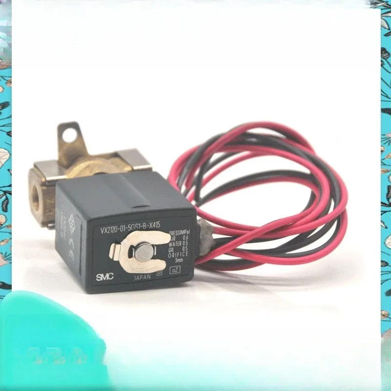 

Детали для электромагнитного клапана SMC VX 2120-01 - 5GS1 - B - X 415 Прямой выпуск с опорной пластиной