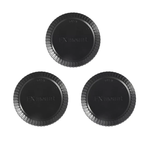 Imagen 2 del producto SHOTEN Juego de tapas de lente trasera Protector Sony E Fuji X Nikon F Nikon Z Canon EF FD Minolta MD MAF Leica M Leica R Leica L lente de montaje